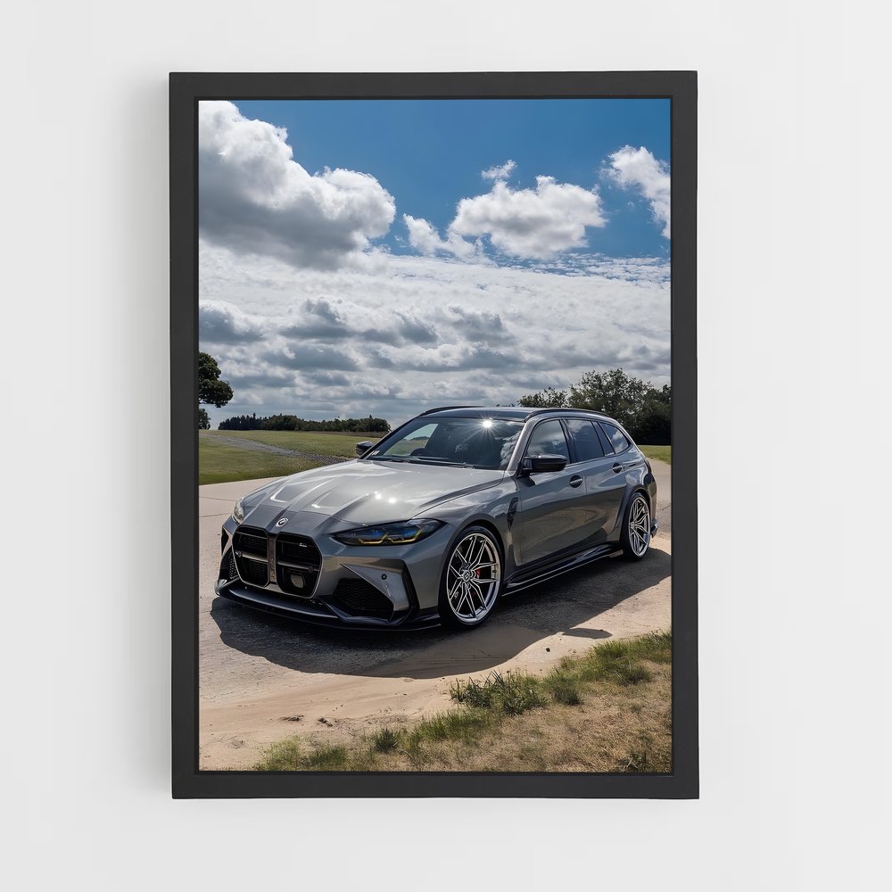 Poster Touring Route – affiche BMW (vue 2)